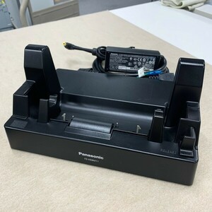 @S1568 残り8台 保証無し/売切品 Panasonic FZ-VEBM11AU FZ-M1/FZ-B2 タブレット用クレードル 充電&USB/LANポート内蔵 純正ACアダプタ付属