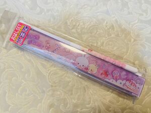 キャンディモコ　CANDY MOKO お箸セット　箸18cm スライドケース　日本製　食洗機OK