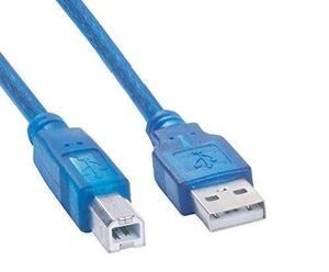 USB変換ケーブル USB2.0対応 B-Type（オス）⇔A-Type（オス） プリンタ/スキャナー用 30cm
