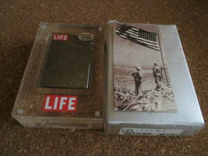 ZIPPO 『アメリカ雑誌 LIFE IWO JIMA JAPAN 25 Feb 1945 硫黄島 限定品』2006年9月製造 太平洋戦争 オイルライター ジッポ 廃版激レア 美品