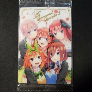 五等分の花嫁∫∫ ウエハース2 SP24 一花 二乃 三玖 四葉 五月 スペシャルカード 箔押し 