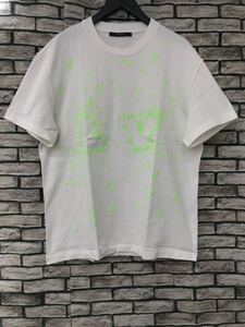 極美品★LOUIS VUITTON ルイヴィトン★22AW RM222M NPL HNY14X LVスプレッドエンブロイダリーロゴTシャツ