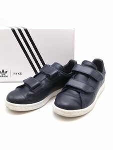 adidas Originals by HYKE アディダスオリジナルス バイ ハイク ベルクロ ローカットスニーカー ネイビー 23.5㎝ ITQQVZ3NGP1E