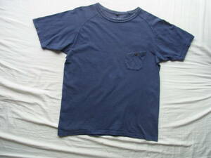 NIGEL CABOURN 　ナイジェル ケーボン　ミリタリーテイスト　ポケット付きTシャツ　 サイズ 46　 日本製 