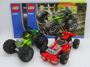 レゴ/LEGO Racer/レーサー 8380/8384 レッドマニアック ジャングルクラッシャー
