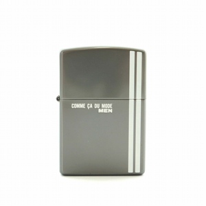 ジッポー ZIPPO × コムサデモード COMME CA DU MODE 2002年 オイルライター 喫煙具 ロゴ シルバー色 /XZ ■GY11 その他