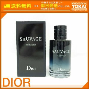 SA09 [送料無料/使用途中品] ディオール Christian Dior ソヴァージュ オードゥ パルファン 香水 100ml