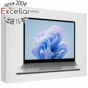 マイクロソフト Surface Laptop Go 3 XJB-00004 プラチナ [管理:1000028091]