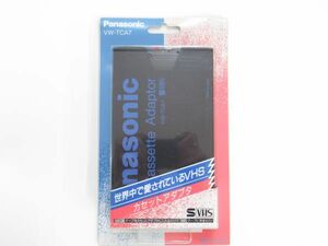 AC 6-8 美品 Panasonic パナソニック カセットアダプタ VW-TCA7 VHS-C → VHS Cassette Adaptor