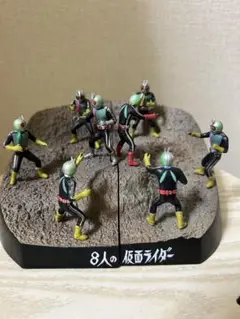 ライダー昭和名鑑ゲルショッカー首領の正体8人のライダー2種 美品