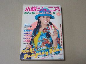 M924　即決　小説ジュニア　昭和49年6月号　志垣太郎　海援隊　佐伯千秋　富島健夫　上条逸雄　1974年6月