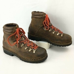 80年代以前?ビンテージ　MEINDL/マインドル　登山　トレッキングブーツ　サイズ39　24.5前後　茶　Vintage boots管No.WZG140