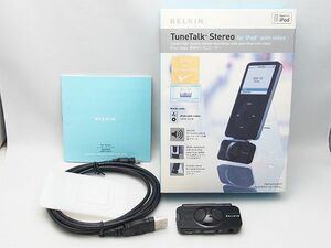 美品 BELKIN TuneTalk Stereo iPod video専用ボイスレコーダー