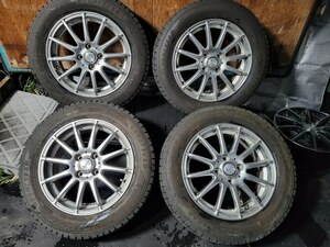 ■2021年製■グッドイヤー GOOD YEAR ICE NAVI 8 175/65R15 + Weds製 ARREEST 15X5.5J 4X100 ET：42 ハブ径73㎜ アクアや160カローラに■