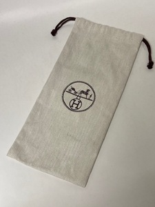 【エルメス/HERMES】ヘリンボーン 保存袋 W16×H35cm 美品【0539-5】