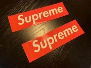 supreme ステッカー　正規品　2枚セット　送料込み