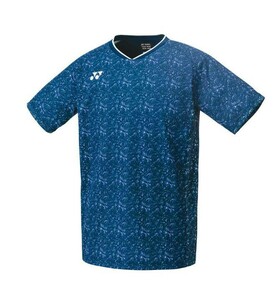 【10480（235）L】YONEX(ヨネックス) メンズゲームシャツ ネイビー サイズL 新品未使用タグ付 バドミントン テニス　2023モデル