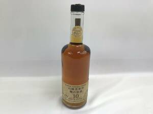 SUNTORY 山崎蒸留所樽出原酒　10年貯蔵ピュアモルトウイスキー　57度　600ml ＃165800-83