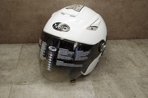 未使用　VOID　ヘルメット　T-396　XXLサイズ(63-64ｃｍ)　WHITE　全排気量対応/THHのOEM製品