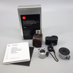 1円〜 Leica ライカ ビューファインダー 5cm/13.5cm・マグニファイヤー 1.25x 計3点 ※動作未確認 現状品 他撮影機材 278-2666615【O商品】