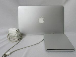 Apple MacBook Air（11-inch,Mid 2012）Core i5　 1.7GHｚ　メモリ4GB SSD64GB macOS Catalina　A1465　スーパードライブ　A1379