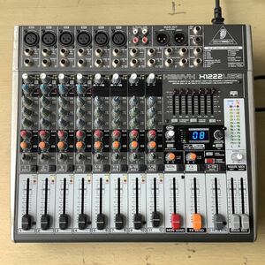 BEHRINGER ベリンガー マルチ プロセッサー アナログミキサー X1222USB XENYX ジャンク 現状品