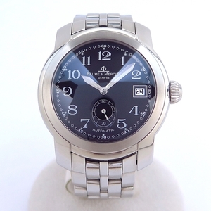 【BAUME&MERCIER/ボーム＆メルシェ】MV045221 ケープランド ブラック 自動巻 腕時計 おしゃれ メンズ【中古】/m22251/H474/10005904