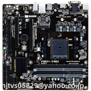 GIGABYTE F2A88XM-D3H (rev.3.1) ザーボードAMD A88X Socket FM2/FM2+ Micro ATX メモリ最大64G対応 保証あり　