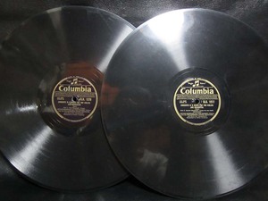 ★☆SP盤レコード 2枚組 ヴァイオリン協奏曲 CONCERTO IN D MINOR FOR TWO VIOLINS AND ORCHESTRA グリュミオー、プーニェ 中古品★[5056]