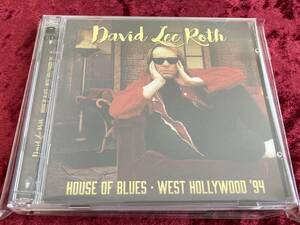 ★DAVID LEE ROTH★2CD★HOUSE OF BLUES・WEST HOLLYWOOD 