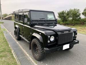 【個人出品】ランドローバーディフェンダー１１０SE Td5 ２００４y LANDROVER DEFENDER LD25　旧型乗って帰れます　奈良県より