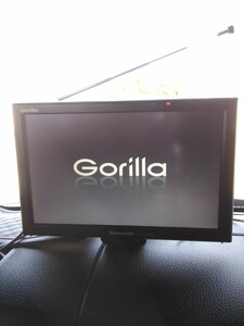 中古 パナソニック ゴリラ ポータブルナビ Panasonic Gorilla CN-GL706D ワンセグ パーキングキャンセル付き