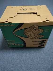 未使用品　HIKOKi丸のこC7MB4 チップソー付 ハイコーキ マルノコ makita マキタ