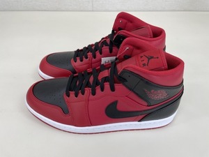 ★新品未使用★送料無料■NIKE/ナイキ■AIR JORDAN エアジョーダン1 MID 554724-660 REVERSE BRED★埼玉発送★ゆ