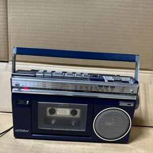 あ-7169）Victor ビクター ラジオカセット レコーダー RC-S11【ジャンク】