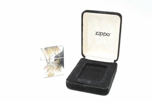 ZIPPO ジッポー 照行 STERLING SILVER 手彫り 2001年製 箱付き オイルライター 喫煙具 20792821