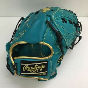 G-1076 ローリングスRawlings ハイパーテック 軟式 投手用 GR3HTCA15W グローブ グラブ 野球 中古品 