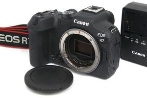 美品｜キヤノン EOS R7 ボディ CA01-A7523-3U5B Canon EOS Rシステム APS-C ミラーレスカメラ 中古