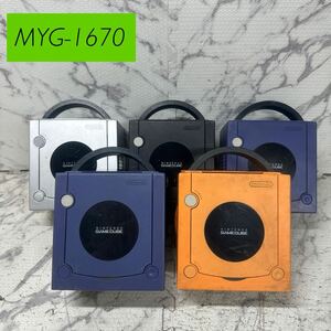 MYG-1670 激安 ゲー厶機 Nintendo GAME CUBE 5点 まとめ売り ゲームキューブ 動作未確認 ジャンク