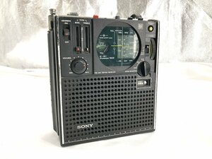 【ト萬】RD411RNI27 SONY ソニー ICF-5600 スカイセンサー マルチバンドレシーバー FM/AM ラジオ オーディオ 当時物 レトロ 通電OK