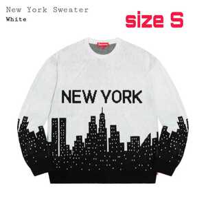 Supreme NEW YORK Sweater Sサイズ シュプリーム ボックスロゴ アーチロゴ ニューヨーク セーター 新品未使用