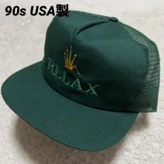 【レア】 90s USA製 ロレックス パロディ　メッシュキャップ