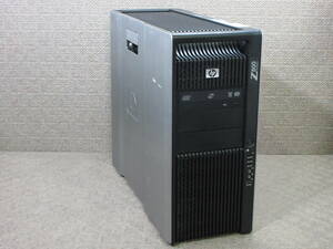 【※HDD無し】HP Z800 Workstation / Xeon W5590 3.33GHz ×2CPU / 12GB / Quadro FX580 / DVDマルチ / No.T886