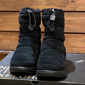 ノースフェイス NFW51980 W Nuptse Bootie SE Leather ウィメンズヌプシブーティー SE レザー レディース KK 22cm 新品 未使用 正規品