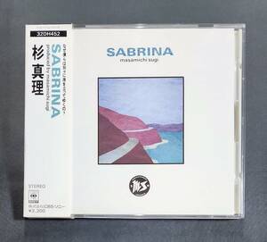 【32DH-452/箱帯】杉 真理/SABRINA サブリナ　税表記なし 3200円　CBS/SONY