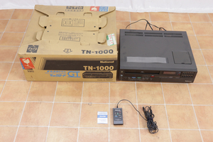 【動作OK】National TN-1000 ナショナル ビデオカセットレコーダー マックロード 台湾松下電器 100V GT ナショナルビデオ 005JQLJH27