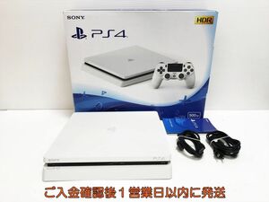 【1円】PS4 本体 セット 500GB ホワイト SONY PlayStation4 CUH-2200A 初期化/動作確認済 プレステ4 G04-331yk/G4