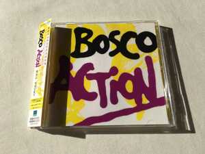 BOSCO / ACTION 帯付CD ワーナー WPCR11034 01年リリース,ボーナストラック2曲追加収録/ボスコ/アクション