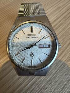 セイコー SEIKO KING QUARTZ 0853-8035 クォーツ デイデイト 腕時計 