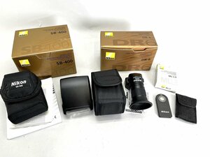 まとめ売り Nikon ニコン 角窓用変倍アングルファインダー DR-6 スピードライト SB-400 リモコン ML-L3 動作未確認[328039